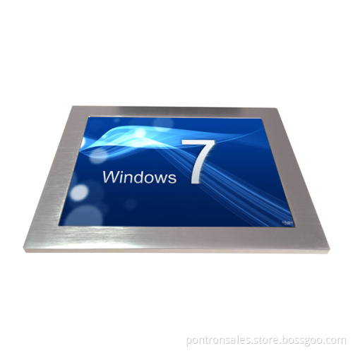 17'' Fanless Industrial Touch Panel Pc's with Atom D525 Dual Core 1.86GHz